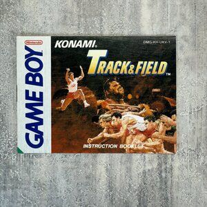 Konami Track & Field (Nintendo Gameboy) Instruction Booklet Manual ONLY.